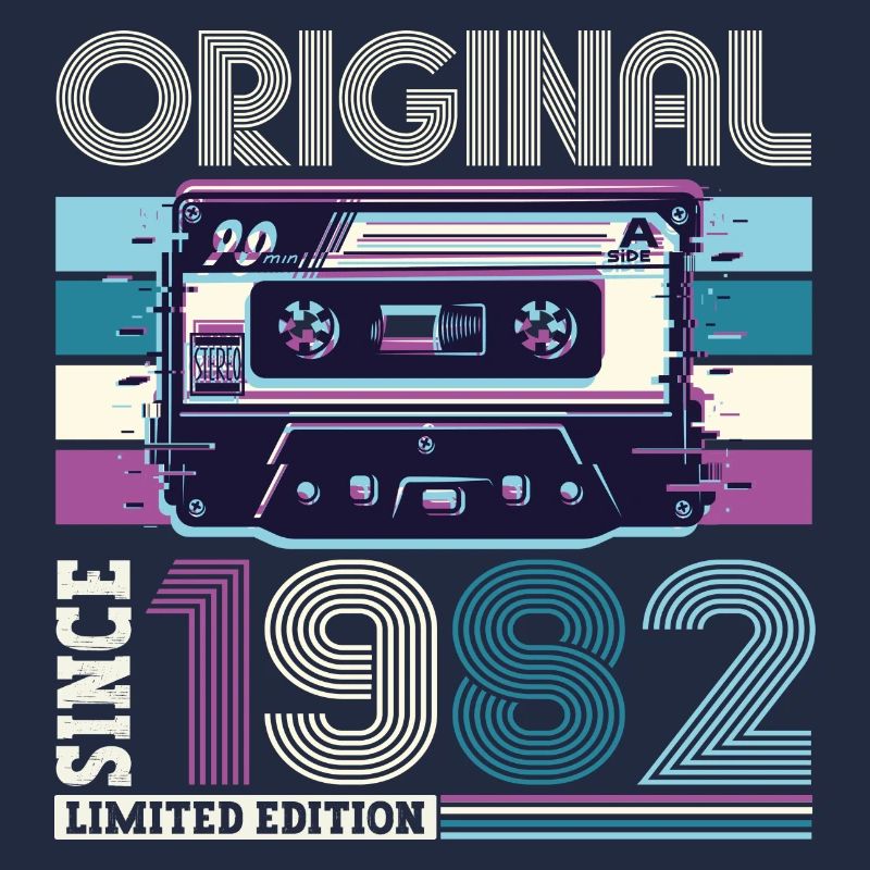 Original 1982 40th Birthday Gift Men