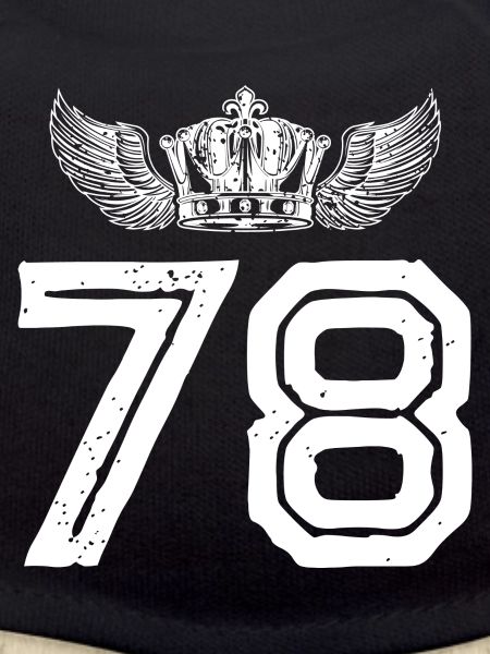 78 Number crown