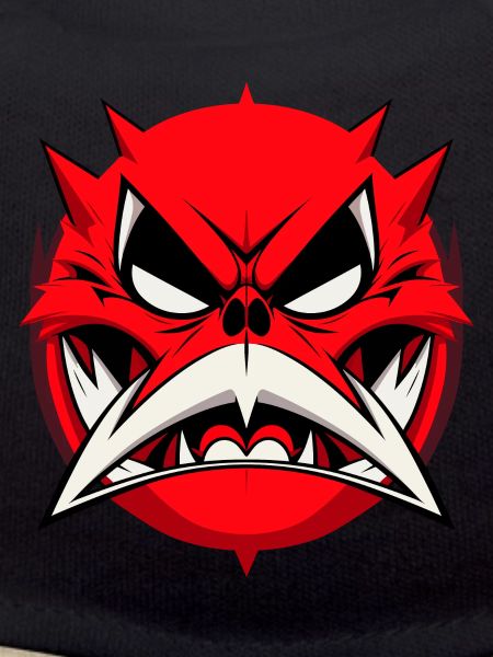 Abstract Evil Face