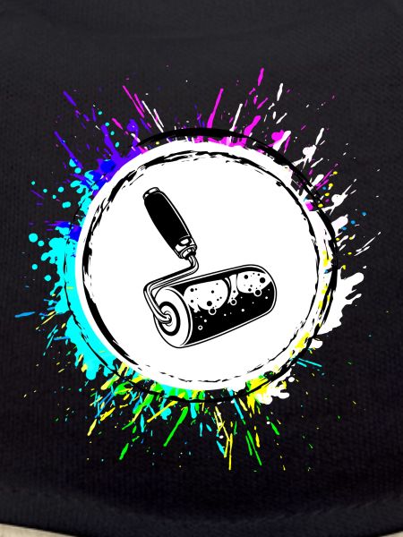 Painter silhouette icon