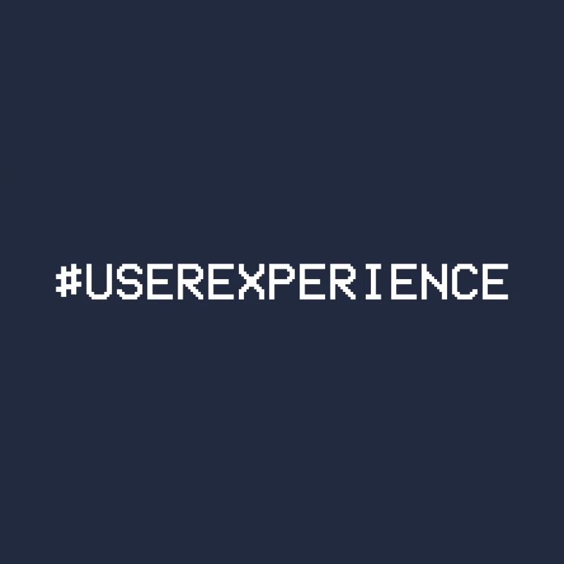 Hashtag d'expérience utilisateur UX The Experience Designer