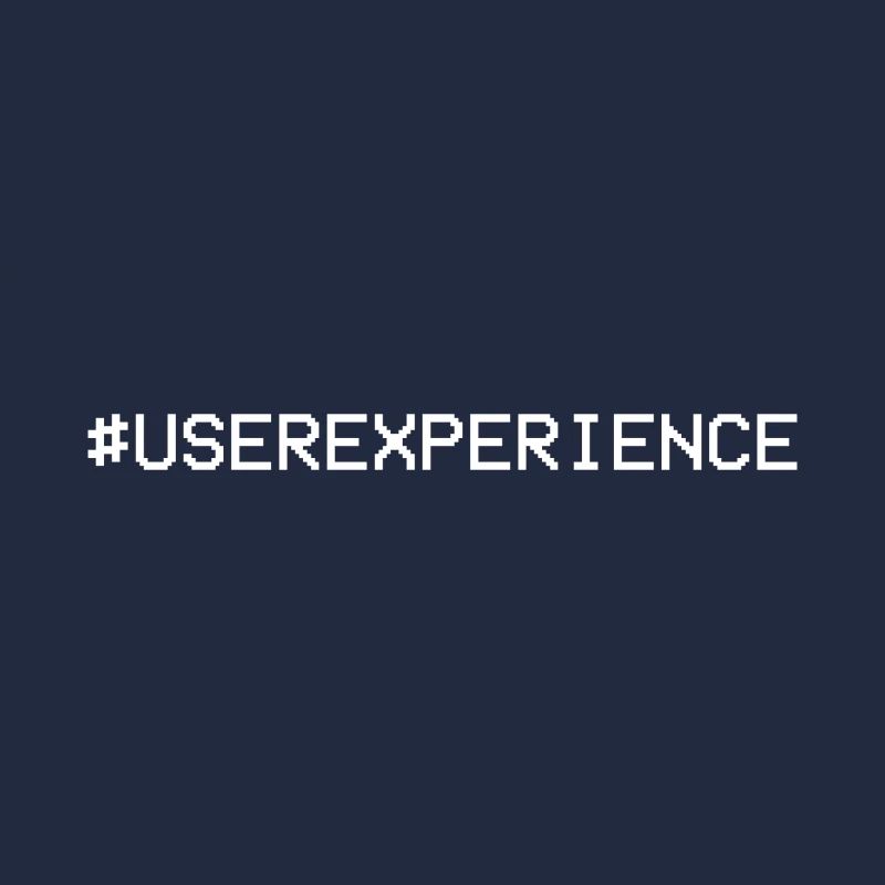 Hashtag d'expérience utilisateur UX The Experience Designer