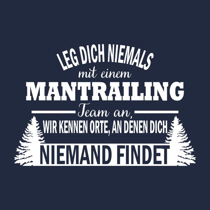 Mantrailing Hund Training Spruch Geschenk