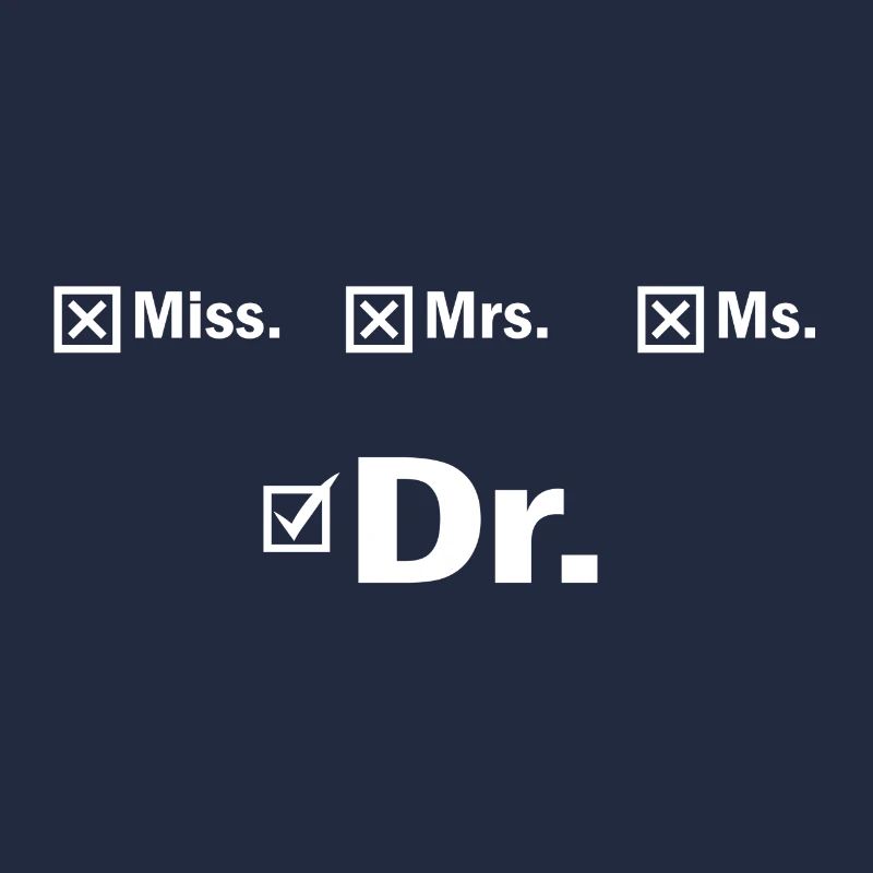 Docteur Phd Student University Gift