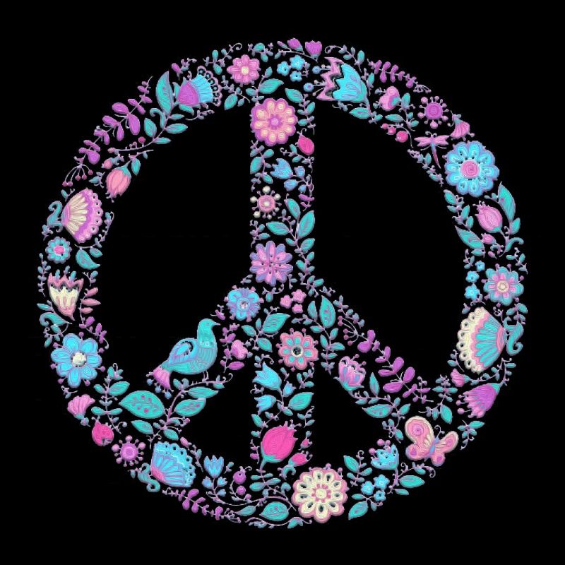 Flower Peace | Peacezeichen Geschenkidee