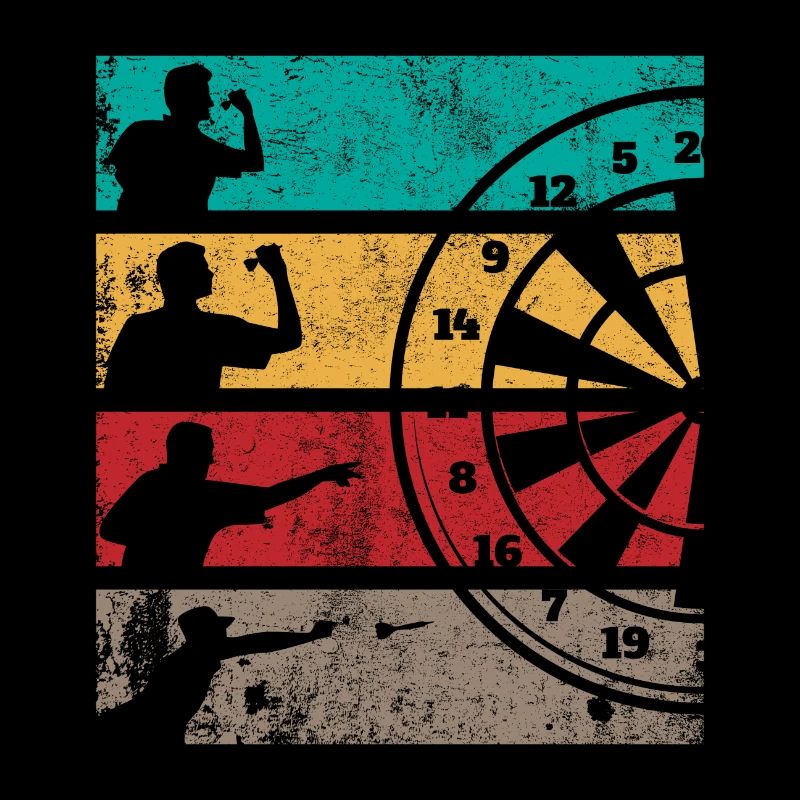 Geschenk Spruch Darts Wurfspieß