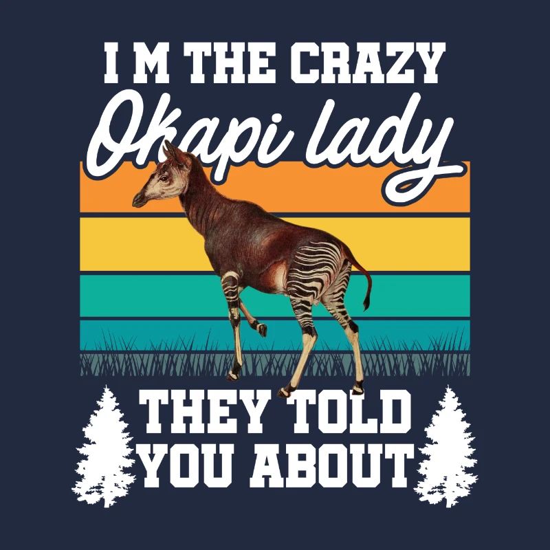 Nature d'okapi à l'état pur