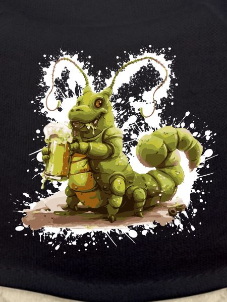 Worm Beer Funny