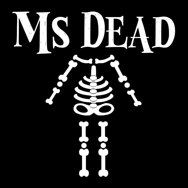 Mme Dead Halloween squelette cadeau