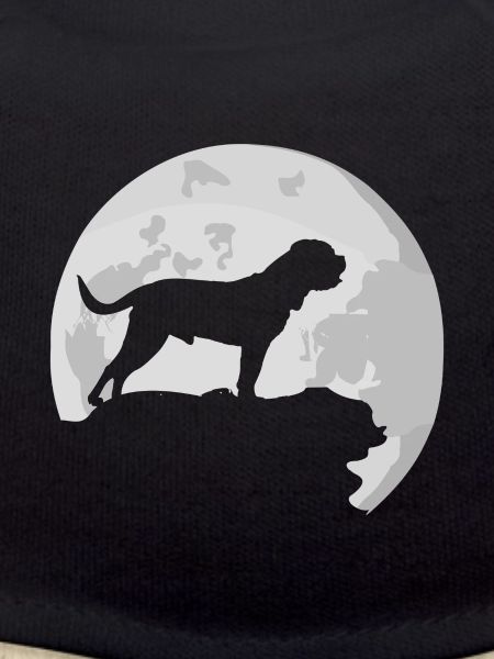 Mastiff moonlight moon silhouette