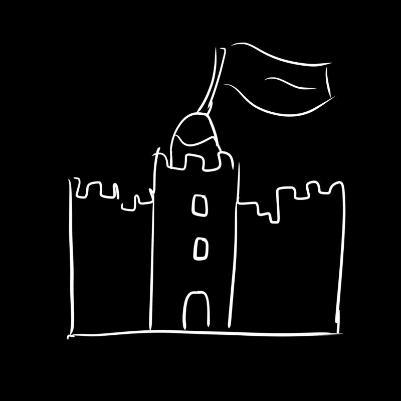 château symbole royauté château royal