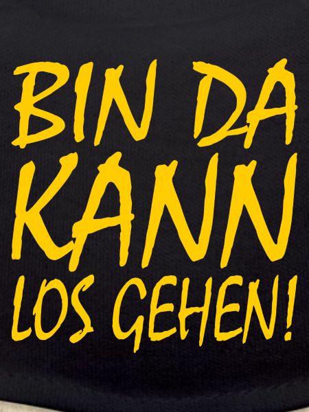 Bin da kann losgehen