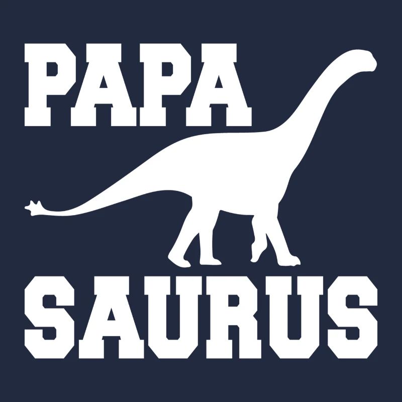 Papasaurus Vatertag Dinosaurier T-Rex Geschenkidee