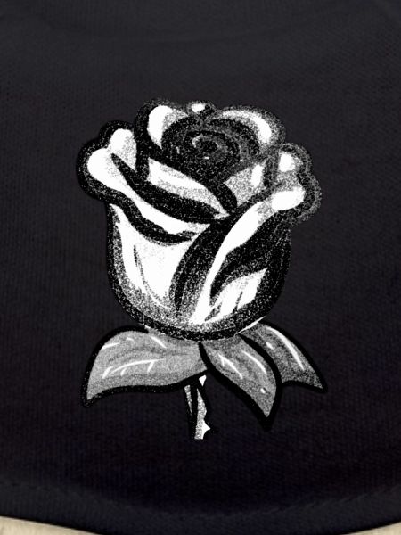 Rose flower flower grey