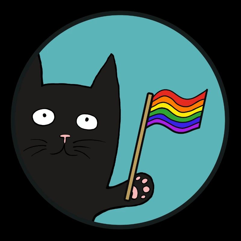 Black Pride Cat