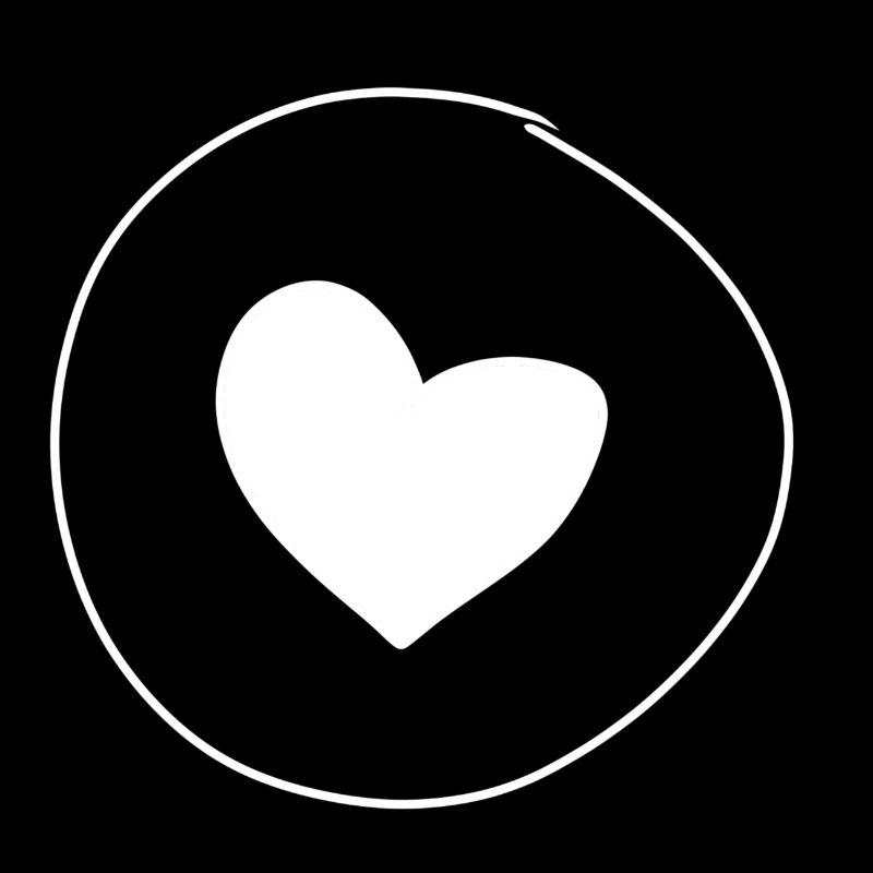 Coeur, Cercle, Symbole, Forme, Amour
