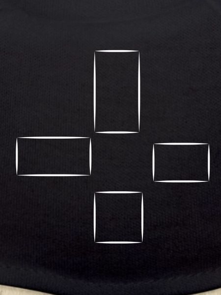 Square Pattern Four Shapes