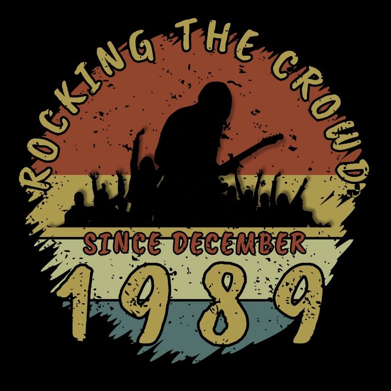 35th Birthday Rocking this planet GIT 12/1989