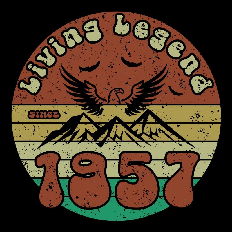 67e anniversaire Légende vivante depuis VIN 1957