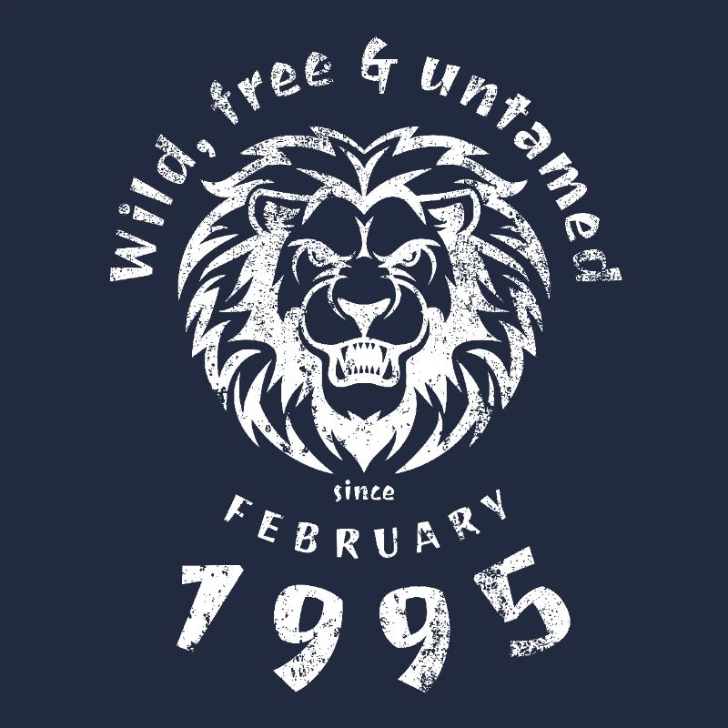 30. Geburtstag Wild, free & untamed since 02/1995