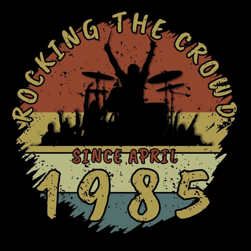 40. Geburtstag Rocking the crowd DRM 04/1985