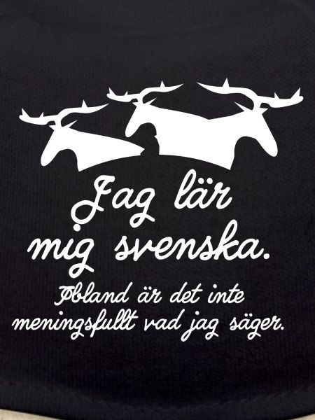 I learn Swedish