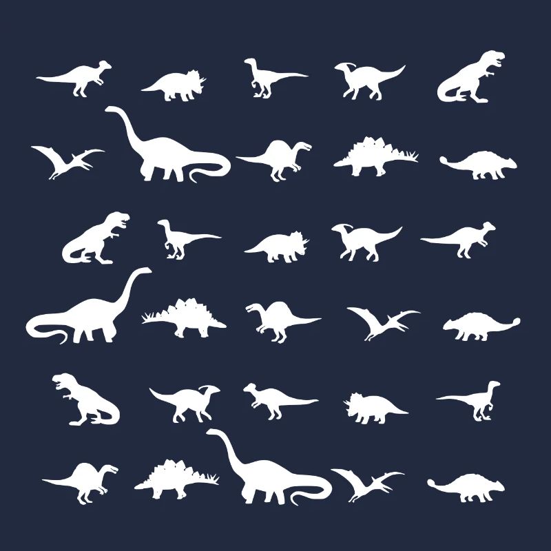 white dinos