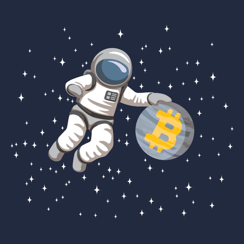 Astronaute Bitcoin