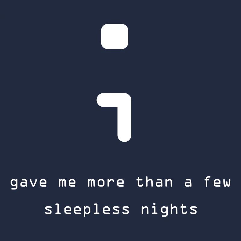 Semicolon programmer