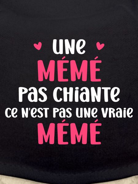 Pas chiante mémé