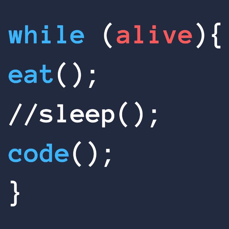 Eat Sleep Code | Programmierer Design
