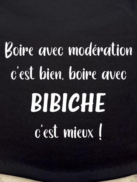 Boire avec bibiche