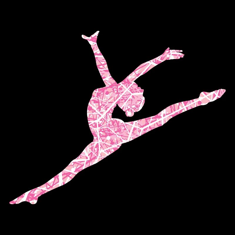 Gymnaste rose