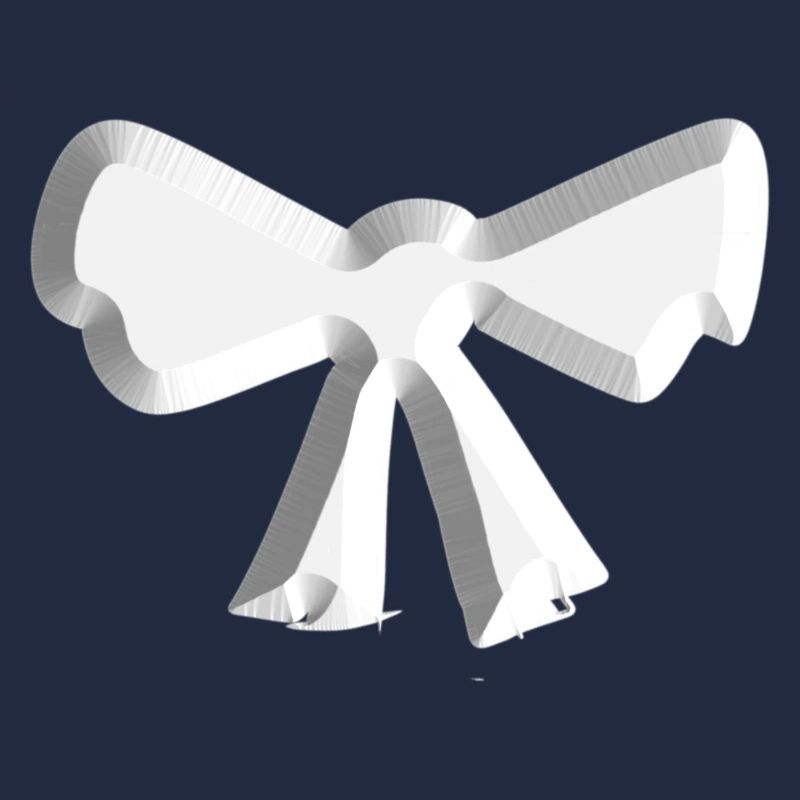 loop symbol fly silver