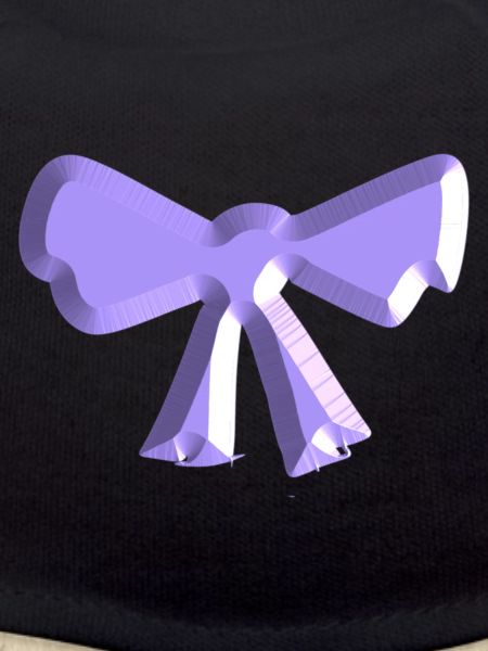 loop symbol fly purple
