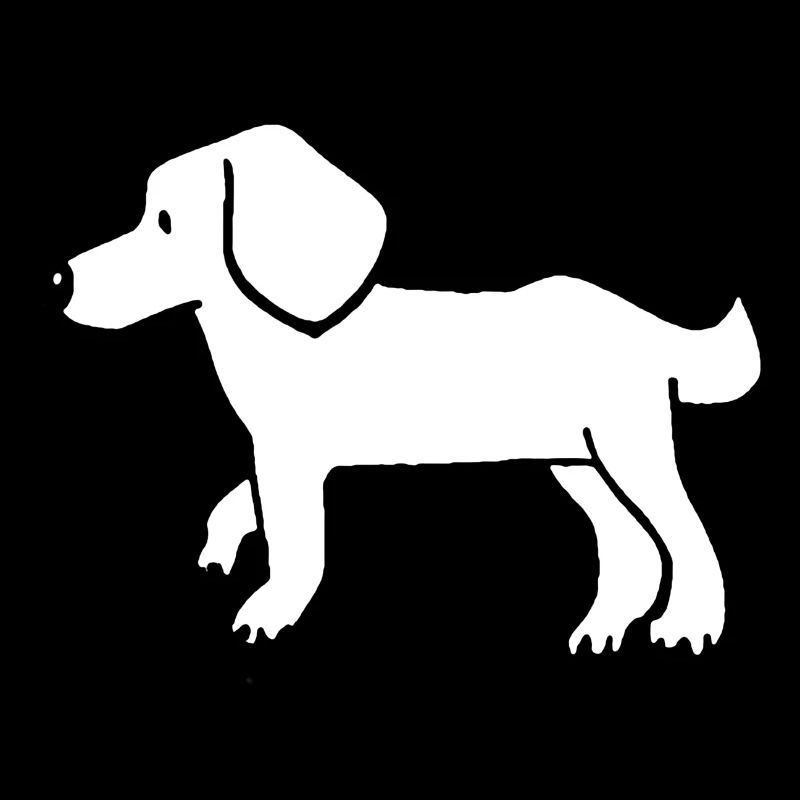 Symbole animal de chien animal de compagnie