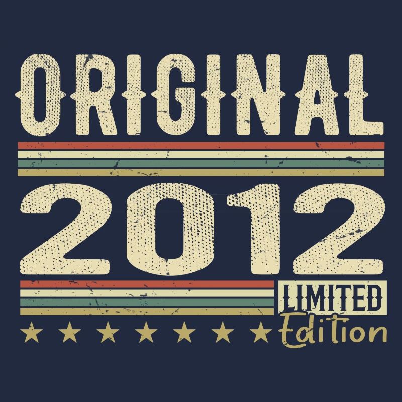 Original 2012 - Retro Geburtstagsgeschenk 2012