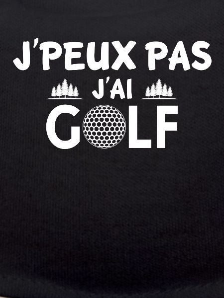 j'peux pas j'ai golf