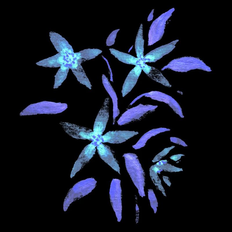 Fleurs - mauve - fleurs
