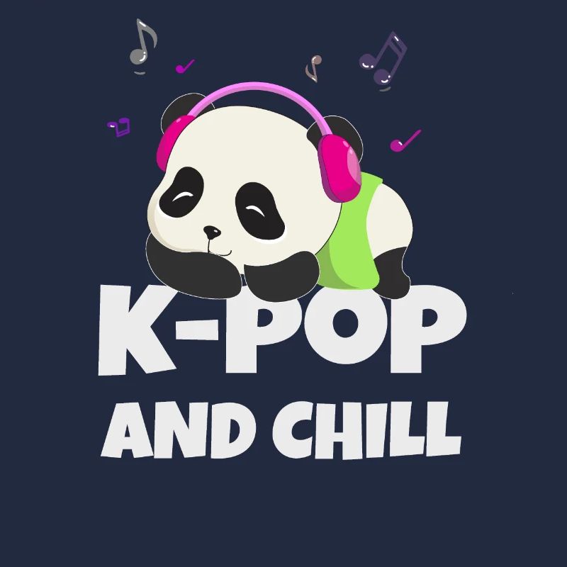 K-POP et chill. Noir # 2
