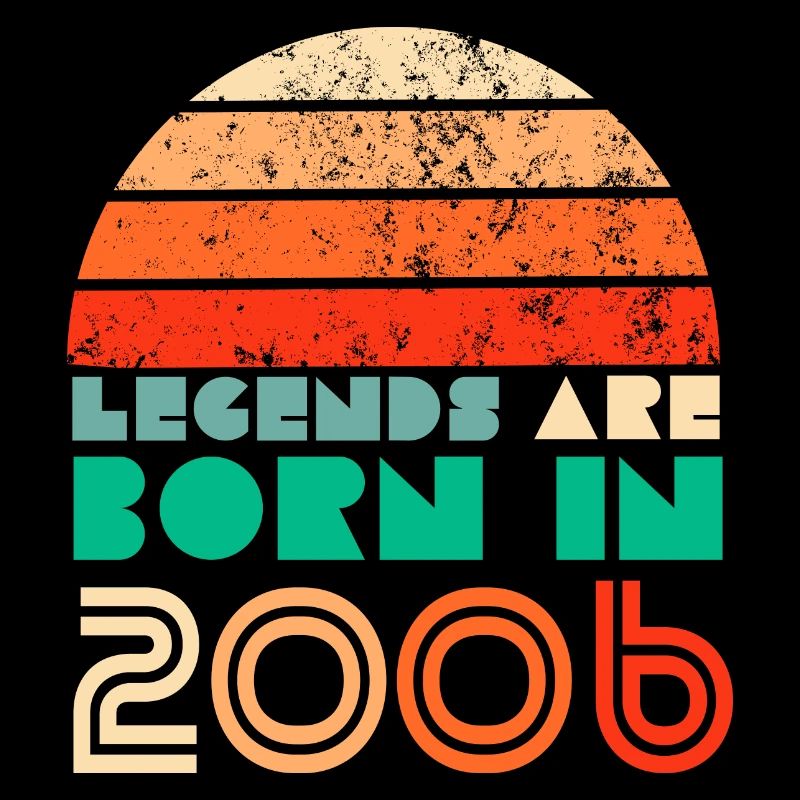 Idée cadeau Les légendes sont nées en 2006