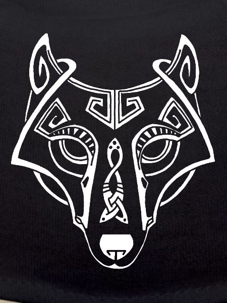 celtic white wolf