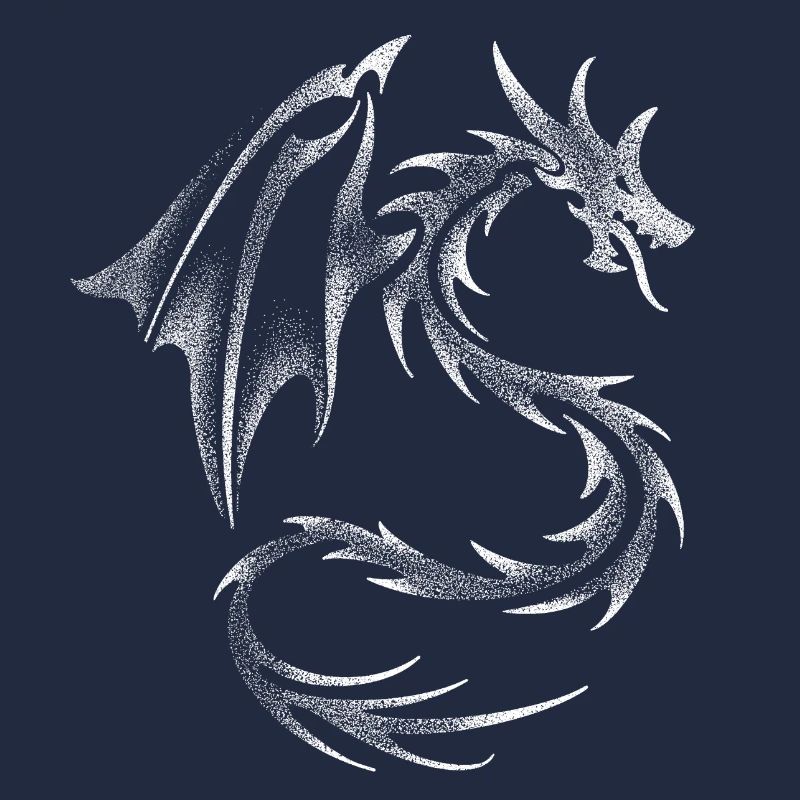 Dotwork Dragon