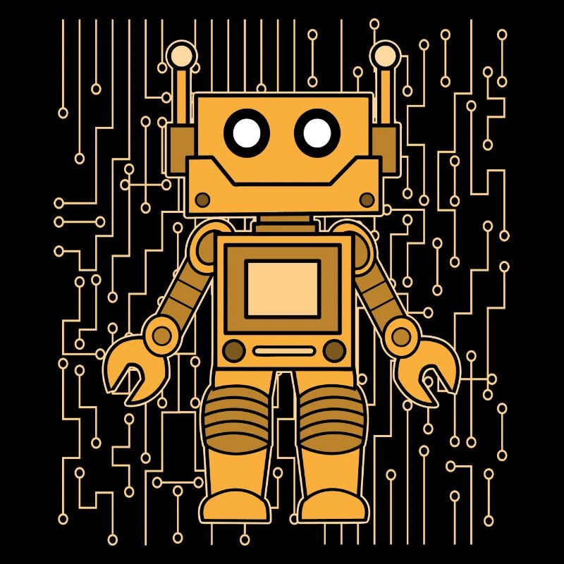 ROBOT CARTOON 2 by The Manzanita´s