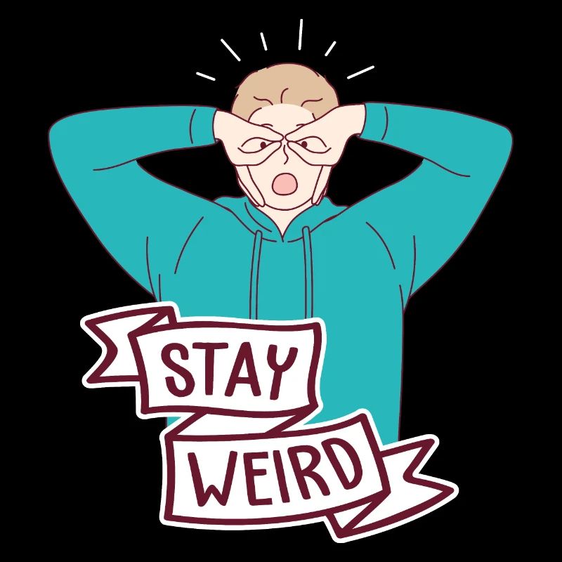 Stay Weird Autism Awareness Different ADHD