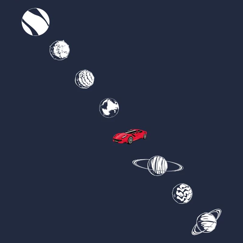 Tesla dans Space Solar System SpaceX