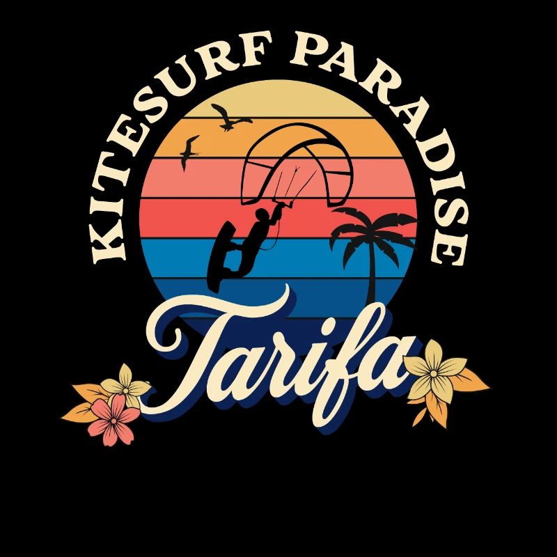 Kitesurf Paradies Tarifa Spanien Fan Kitesurfen