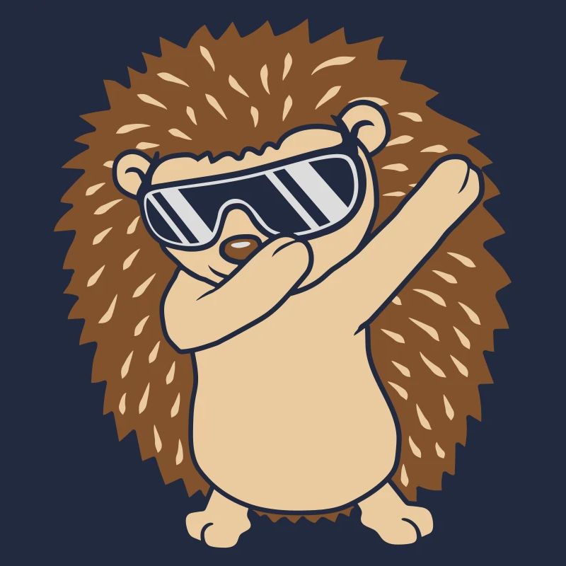 Cool drôle de hérisson dabbing
