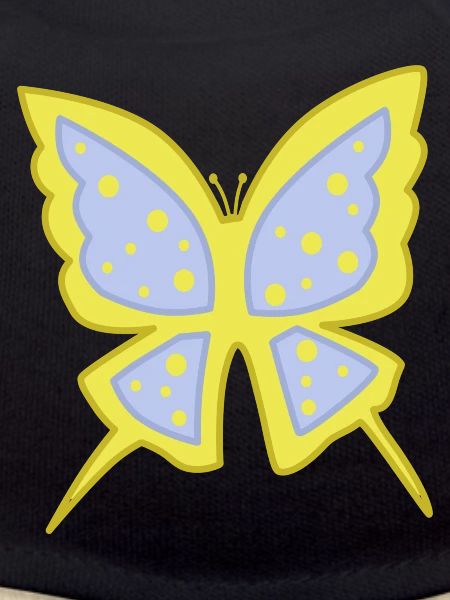 Blue-yellow light papillion