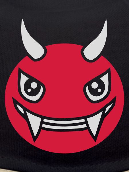 Devil Monster Design Face